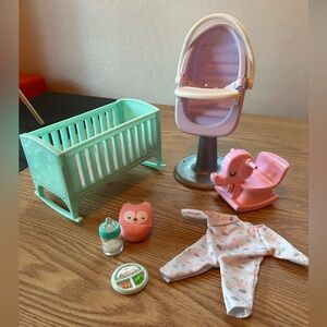 Doll Furniture Set for 8 inch Baby Dolls